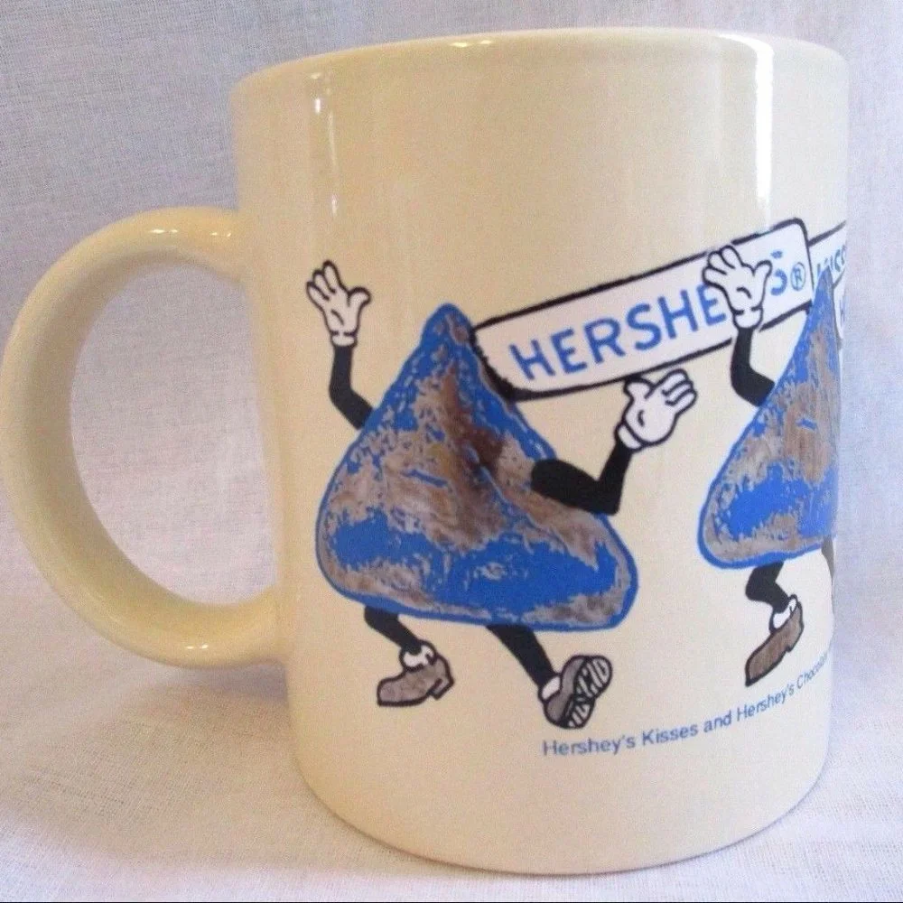 Vintage 1988 Hershey Food Corp Kiss Dancing Cerami‎
